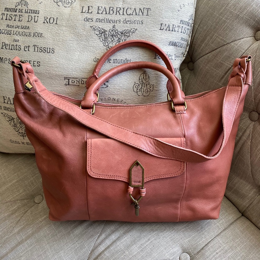 1 LEFT The Sak Sierra Convertible Leather Satchel - Picture 3 of 16